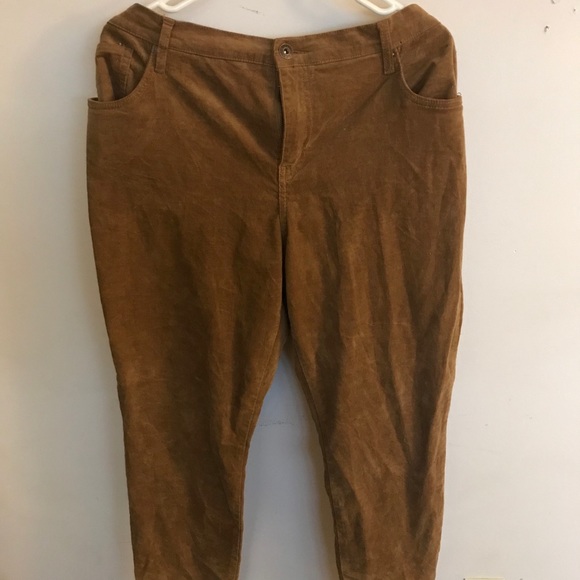 Brown corduroy pants - Picture 1 of 1